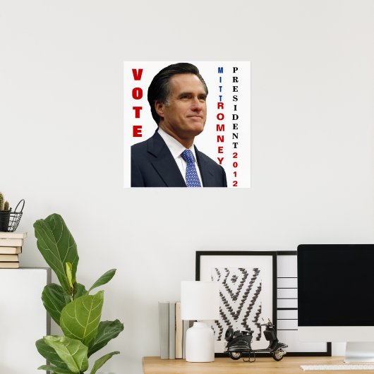 Mitt Romney 2012 Poster abstimmen (Heimbüro)