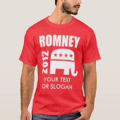 MITT ROMNEY 2012 T-Shirt (Vorderseite)