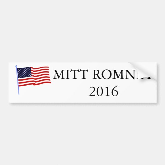 Mitt Romney Autoaufkleber 2016 (Vorne)