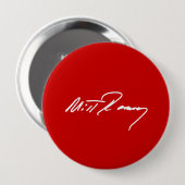 MITT ROMNEY AUTOGRAPHISCHES WHITE.png Button (Vorne & Hinten)