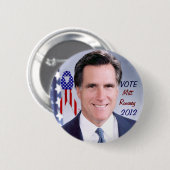 Mitt Romney_ Button (Vorne & Hinten)
