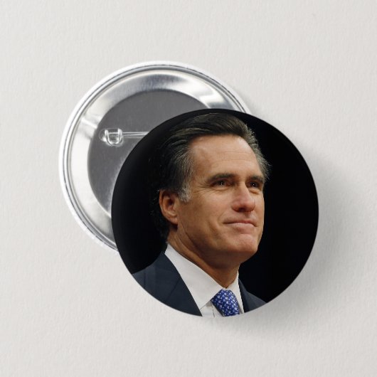 Mitt Romney Button (Vorne & Hinten)