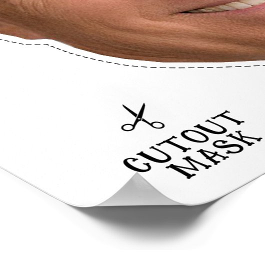 Mitt Romney Costume Mask Poster (Ecke)