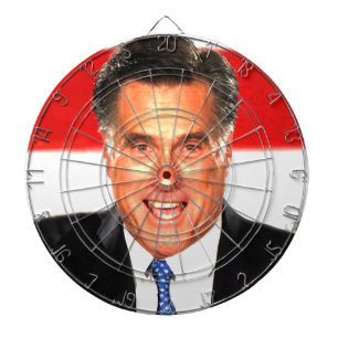 Mitt Romney Dartscheibe