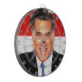 Mitt Romney Dartscheibe (Vorderseite Links)