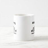 Mitt Romney, der Amerika zurückbewegt Kaffeetasse (Mittel)