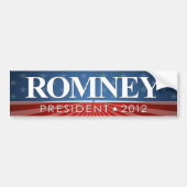 Mitt Romney für Präsident 2012 Autoaufkleber (Vorne)