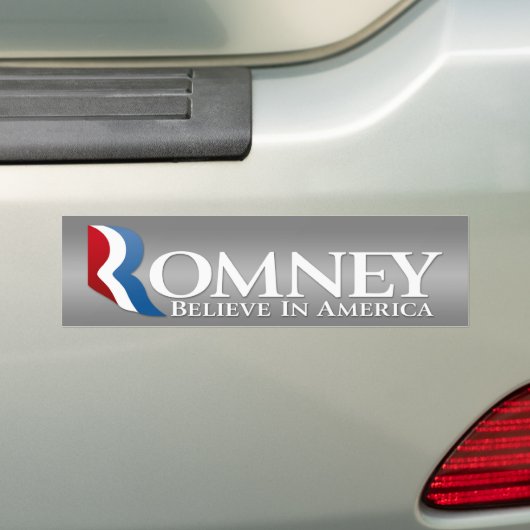 Mitt Romney für Präsident 2012 Autoaufkleber (Auf Auto)