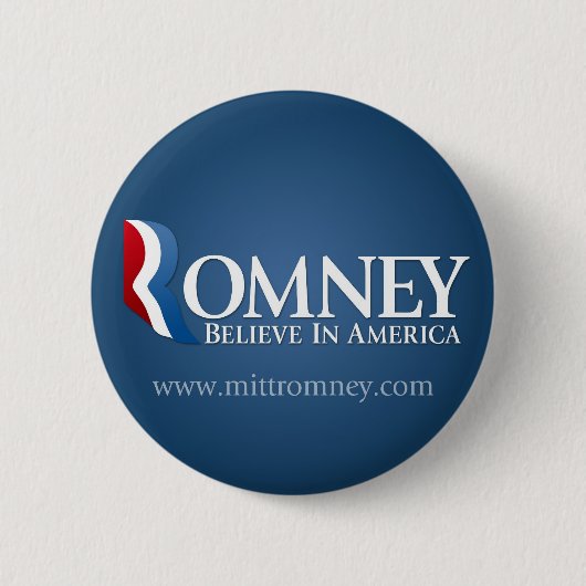 Mitt Romney für Präsident 2012 Button (Vorderseite)