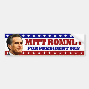 Mitt Romney für Präsidenten 2012 Autoaufkleber