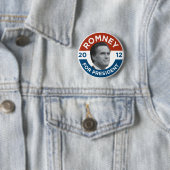Mitt Romney für Präsidenten 2012 Button (Beispiel)
