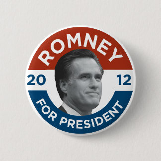 Mitt Romney für Präsidenten 2012 Button