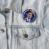 Mitt Romney für Präsidenten 2012 Button (Beispiel)