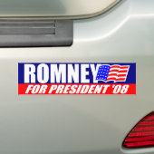 Mitt Romney für Präsidenten Autoaufkleber 2008 (Auf Auto)