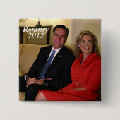 Mitt Romney für Präsidenten! Button (Vorderseite)