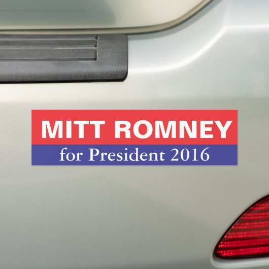 Mitt Romney für Präsidenten im Jahre 2016 Autoaufkleber (Auf Auto)