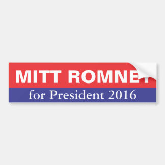 Mitt Romney für Präsidenten im Jahre 2016 Autoaufkleber