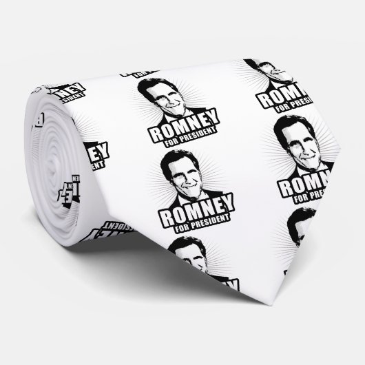 Mitt Romney für Präsidenten Krawatte (Gerollt)