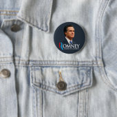 Mitt Romney glauben an dunkelblaues Button (Beispiel)
