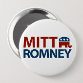 Mitt Romney GOP Button (Vorne & Hinten)