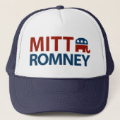 Mitt Romney GOP Truckerkappe (Vorderseite)