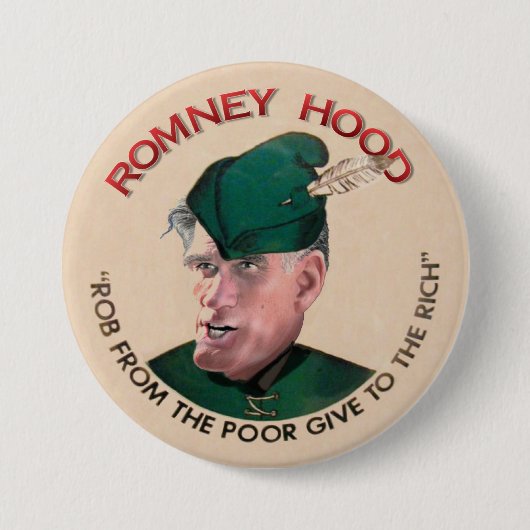Mitt Romney-Haube 2012 Button (Vorderseite)