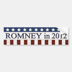 Mitt Romney im Jahre 2012 Autoaufkleber
