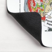 Mitt Romney in Therapy Funny T-Shirts Karten Gesch Mousepad (Ecke)