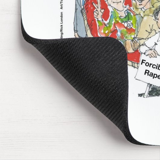 Mitt Romney in Therapy Funny T-Shirts Karten Gesch Mousepad (Ecke)