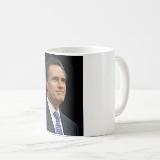 Mitt Romney Kaffeetasse (VorderseiteRechts)