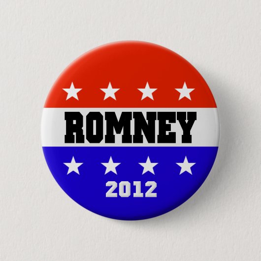 Mitt Romney Kampagnenschaltfläche Button (Vorderseite)