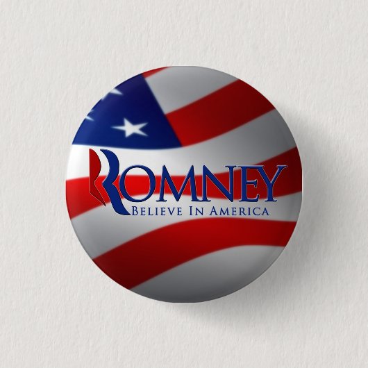 Mitt Romney Knopf-Button Button (Vorderseite)