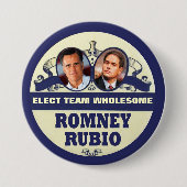 Mitt Romney / Marco Rubio 2012 Button (Vorderseite)