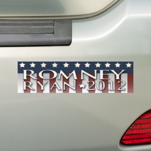 Mitt Romney Paul Ryan 2012 Autoaufkleber (Auf Auto)