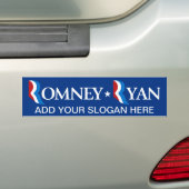 Mitt Romney - Paul Ryan 2012 Autoaufkleber (Auf Auto)