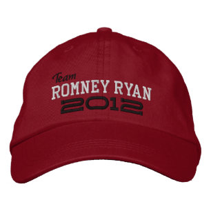 Mitt Romney Paul Ryan 2012 Bestickte Baseballkappe