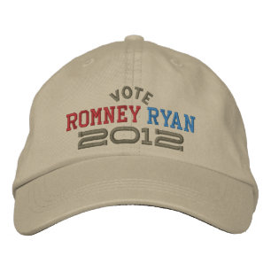 Mitt Romney Paul Ryan 2012 Bestickte Kappe