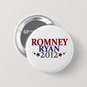 Mitt Romney Paul Ryan 2012 Button (Vorne & Hinten)