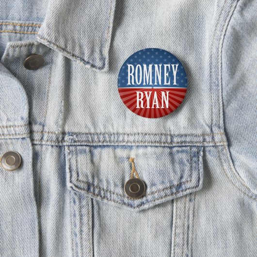 Mitt Romney Paul Ryan 2012 Button (Beispiel)