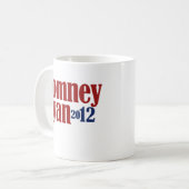 Mitt Romney Paul Ryan 2012 Kaffeetasse (Vorderseite Links)