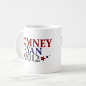 Mitt Romney Paul Ryan 2012 Kaffeetasse (Vorderseite Links)
