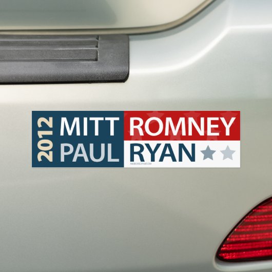 Mitt Romney Paul Ryan Autoaufkleber (Auf Auto)