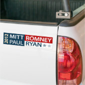 Mitt Romney Paul Ryan Autoaufkleber (Auf Lkw)