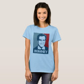 MITT ROMNEY-PLAKAT T-Shirt (Vorne ganz)