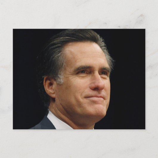 Mitt Romney Postkarte (Vorderseite)
