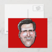 Mitt Romney Postkarte (Vorne/Hinten)