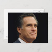 Mitt Romney Postkarte (Vorne/Hinten)