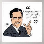 Mitt Romney Quotes Poster (Vorne)