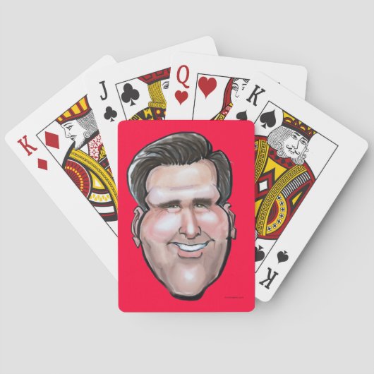 Mitt Romney Spielkarten (Rückseite)