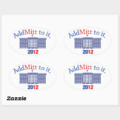 Mitt Romney Sticker (Blatt)